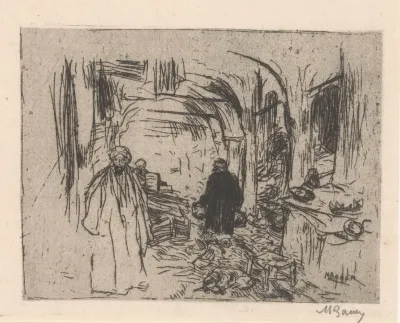 Bazaar In Constantinopel 2