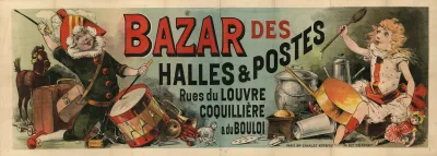 Bazar Des Halles Et Postes Rues Du Louvre Coquilliere Du Bouloi