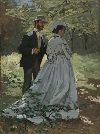 Bazille And Camille Study For Dejeuner Sur Lherbe