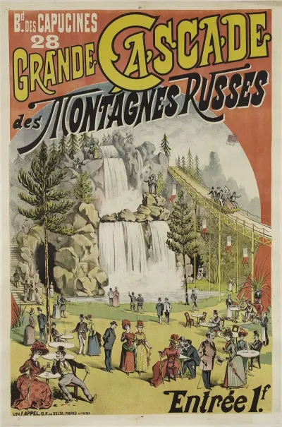 Bd Des Capucines 28 Grande Cascade Des Montagnes Russes Entree 1f