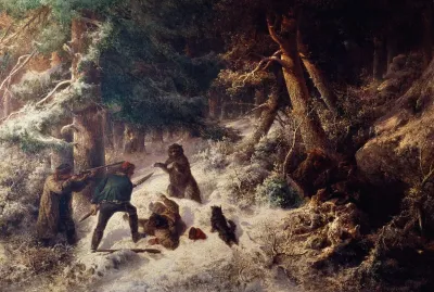Bear Hunting In The Winter