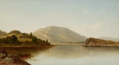 Bear Mountain And Iona Island On The Hudson River