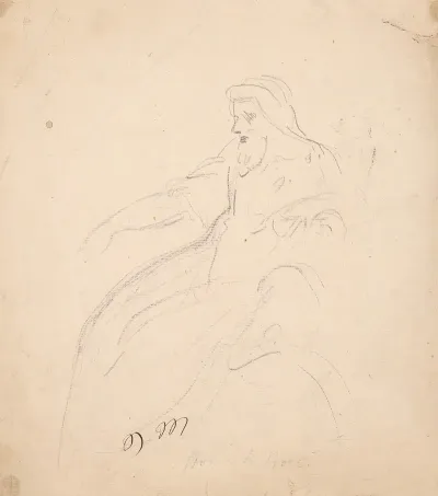 Bearded Man Seated