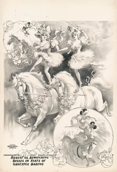 Beautiful Bewitching Belles In Feats Of Graceful Daring 2
