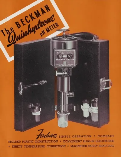 Beckman Quinhydrone Ph Meter