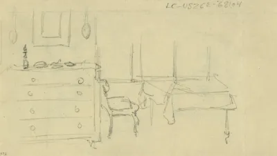 Bedroom Abraham Lincoln Home In Springfield Illinois