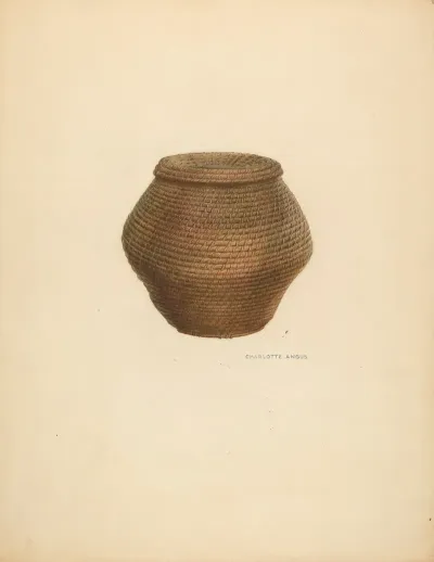 Bee Basket And Cover