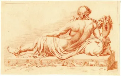 Beeld Van De Riviergod 3