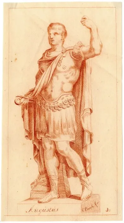 Beeld Van Keizer Augustus