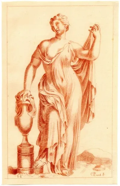 Beeld Van Staande Vrouw 10