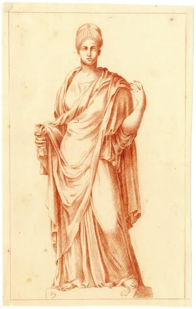 Beeld Van Staande Vrouw 2