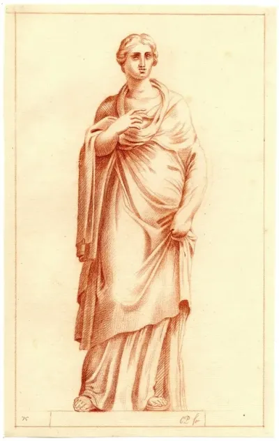 Beeld Van Staande Vrouw 5