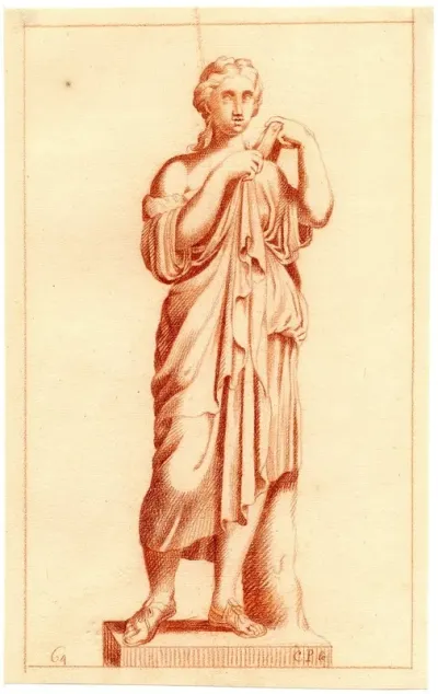 Beeld Van Staande Vrouw 8