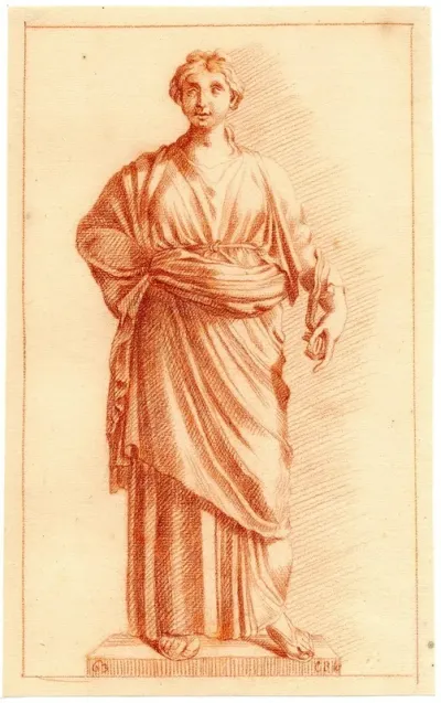 Beeld Van Staande Vrouw 9