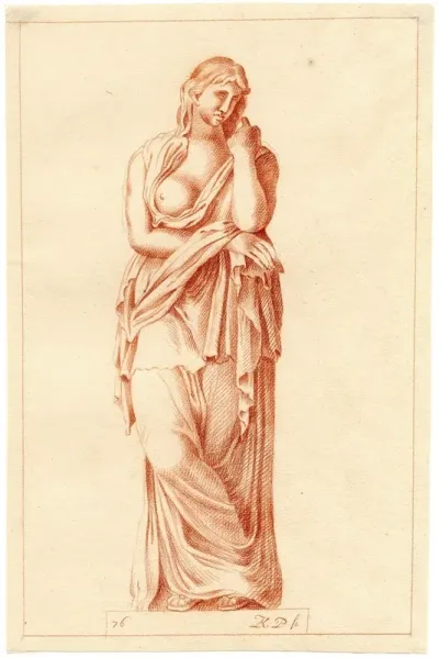 Beeld Van Staande Vrouw