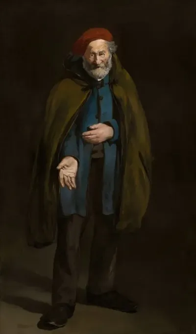 Beggar With A Duffle Coat Philosopher
