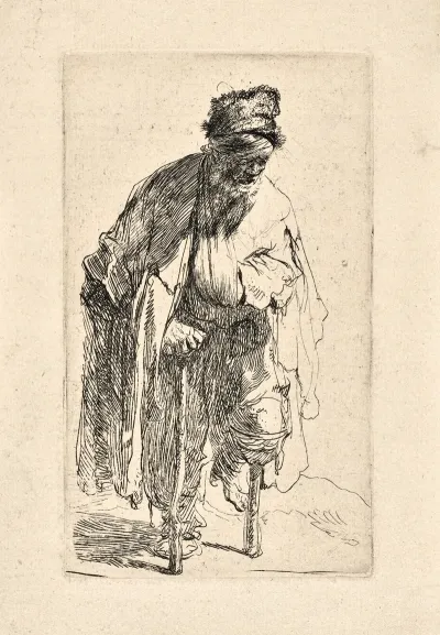 Beggar With A Wooden Leg 2
