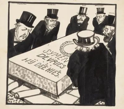 Begrafenis Van Simon De Vries De Zwarte Mannen