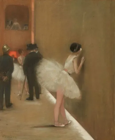 Behind The Curtain At The Ballet