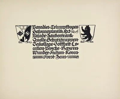Beispiele Kunstlerischer Schrift Pl 009