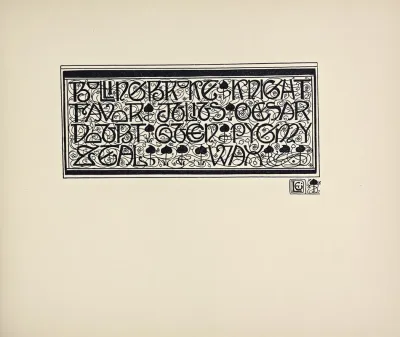 Beispiele Kunstlerischer Schrift Pl 016
