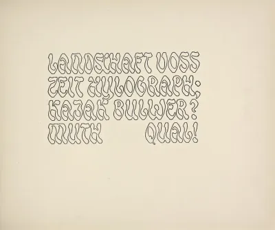 Beispiele Kunstlerischer Schrift Pl 024