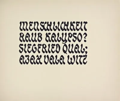 Beispiele Kunstlerischer Schrift Pl 025