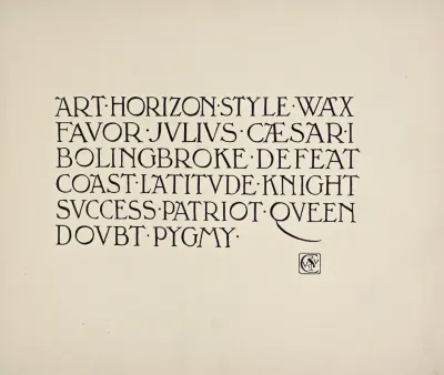 Beispiele Kunstlerischer Schrift Pl 036