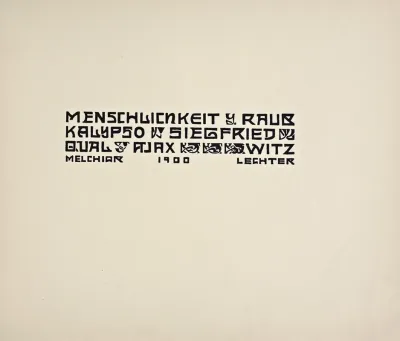 Beispiele Kunstlerischer Schrift Pl 046