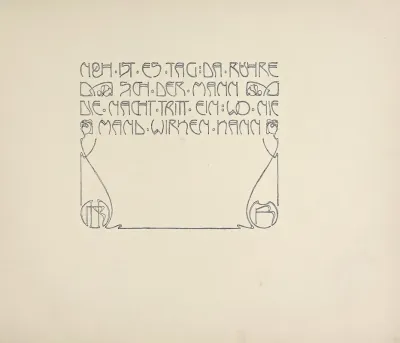 Beispiele Kunstlerischer Schrift Pl 052