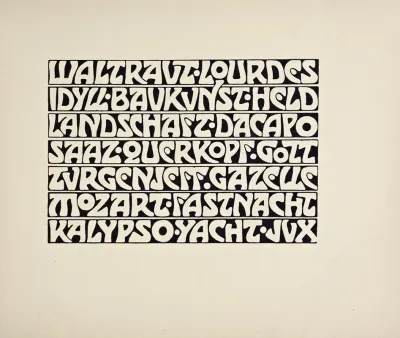 Beispiele Kunstlerischer Schrift Pl 060