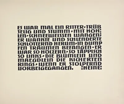 Beispiele Kunstlerischer Schrift Pl 076