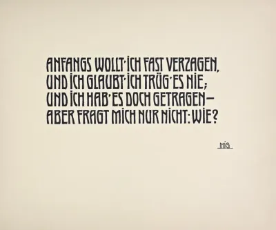 Beispiele Kunstlerischer Schrift Pl 077