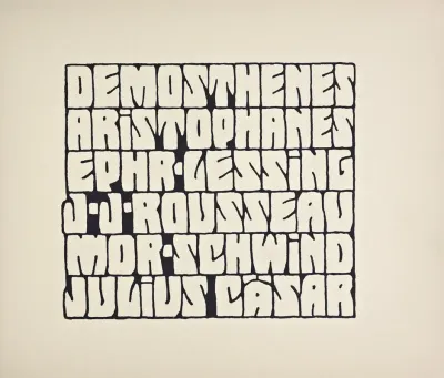 Beispiele Kunstlerischer Schrift Pl 081