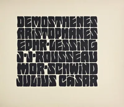 Beispiele Kunstlerischer Schrift Pl 082