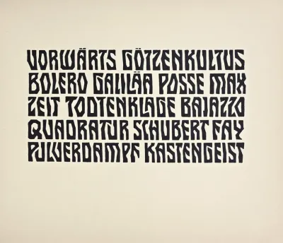 Beispiele Kunstlerischer Schrift Pl 087