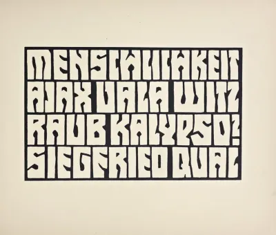 Beispiele Kunstlerischer Schrift Pl 088