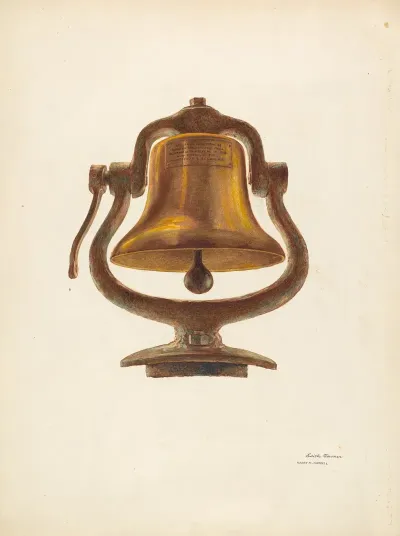 Bell From A Locomotive