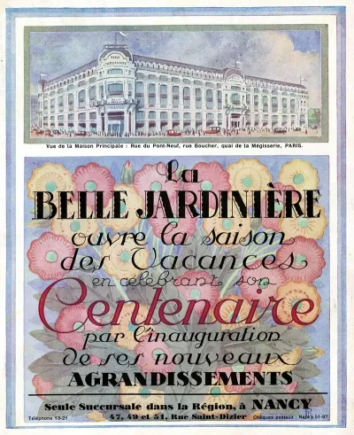 Belle Jardiniere Centenaire