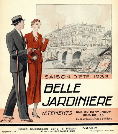 Belle Jardiniere Saison Dete 1933