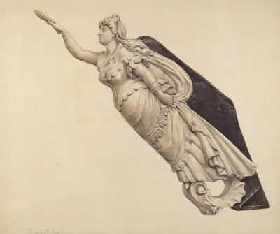 Belle Of Oregon Figurehead