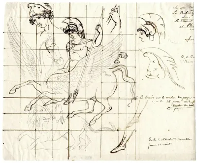 Bellerophon And Pegasus Killing The Chimaera