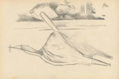 Bellows In Front Of A Fireplace