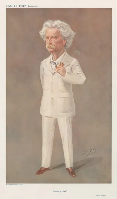 Below The Mark Mark Twain