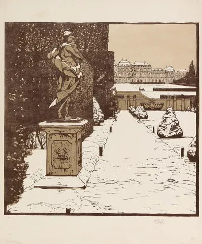 Belvederegarten Im Winter