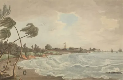 Bencooler Bay Small Road Wharf Fort Marlborough Sumakra 1799