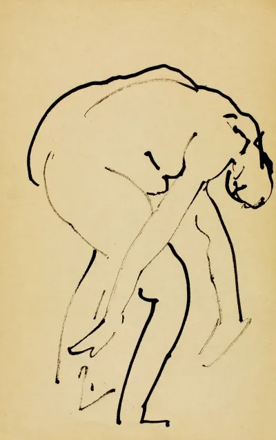 Bending Nude