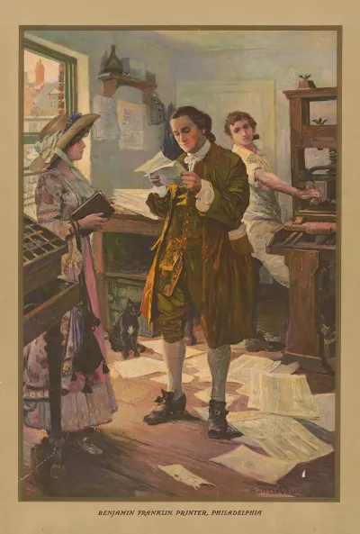 Benjamin Franklin Printer Philadelphia 2