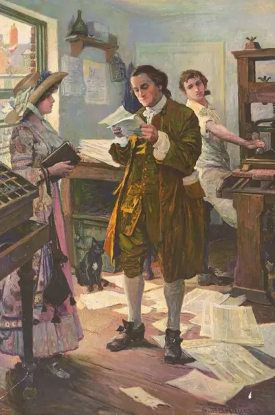 Benjamin Franklin Printer Philadelphia