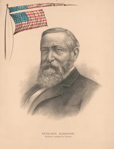 Benjamin Harrison Republican Candidate For President